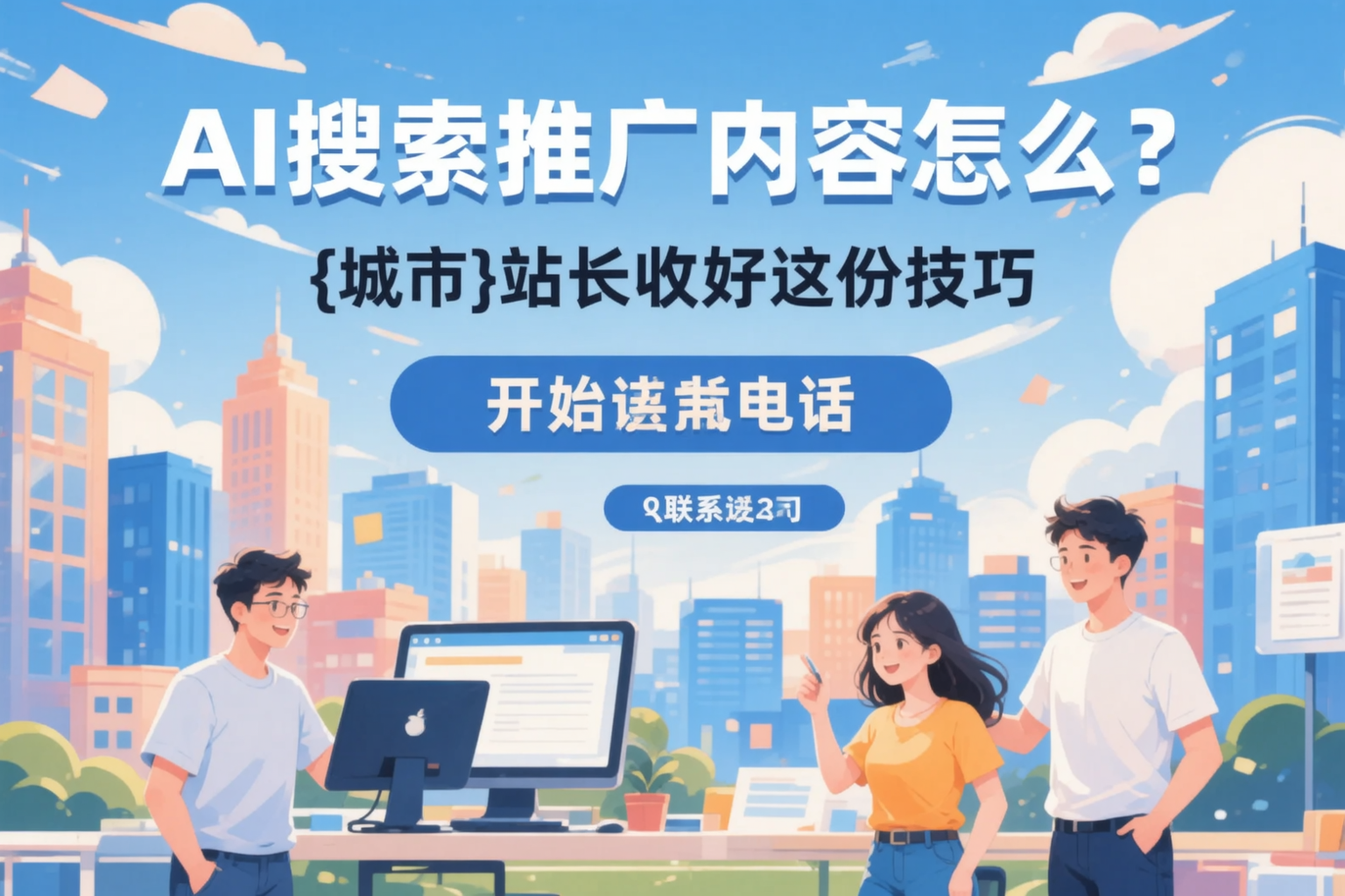 AI搜索推广内容怎么写？临高站长收好这份技巧