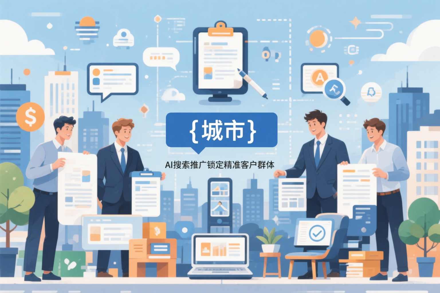 临高公司如何用AI搜索推广锁定精准客户群体