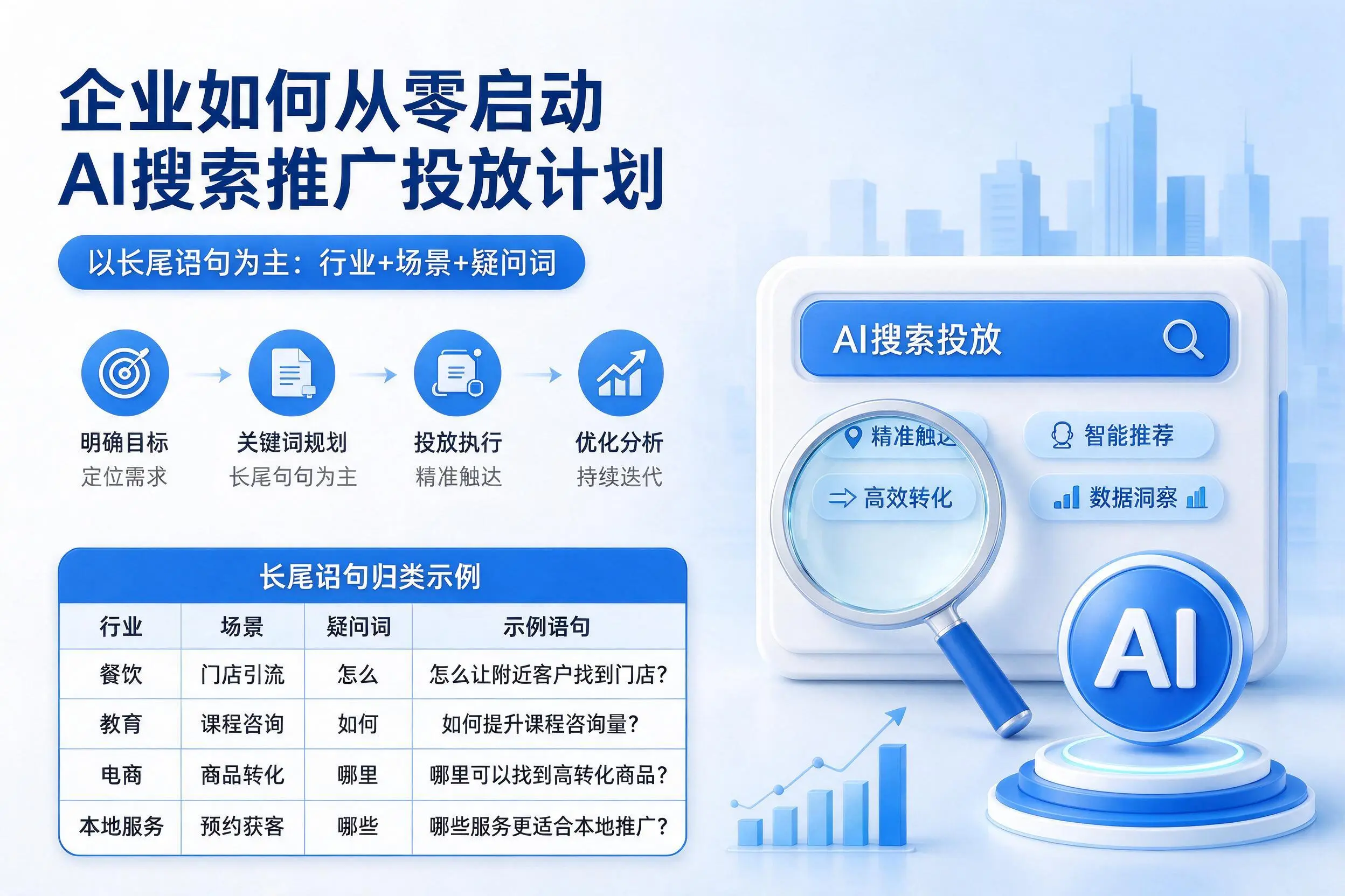 临高企业如何从零启动AI搜索推广投放计划